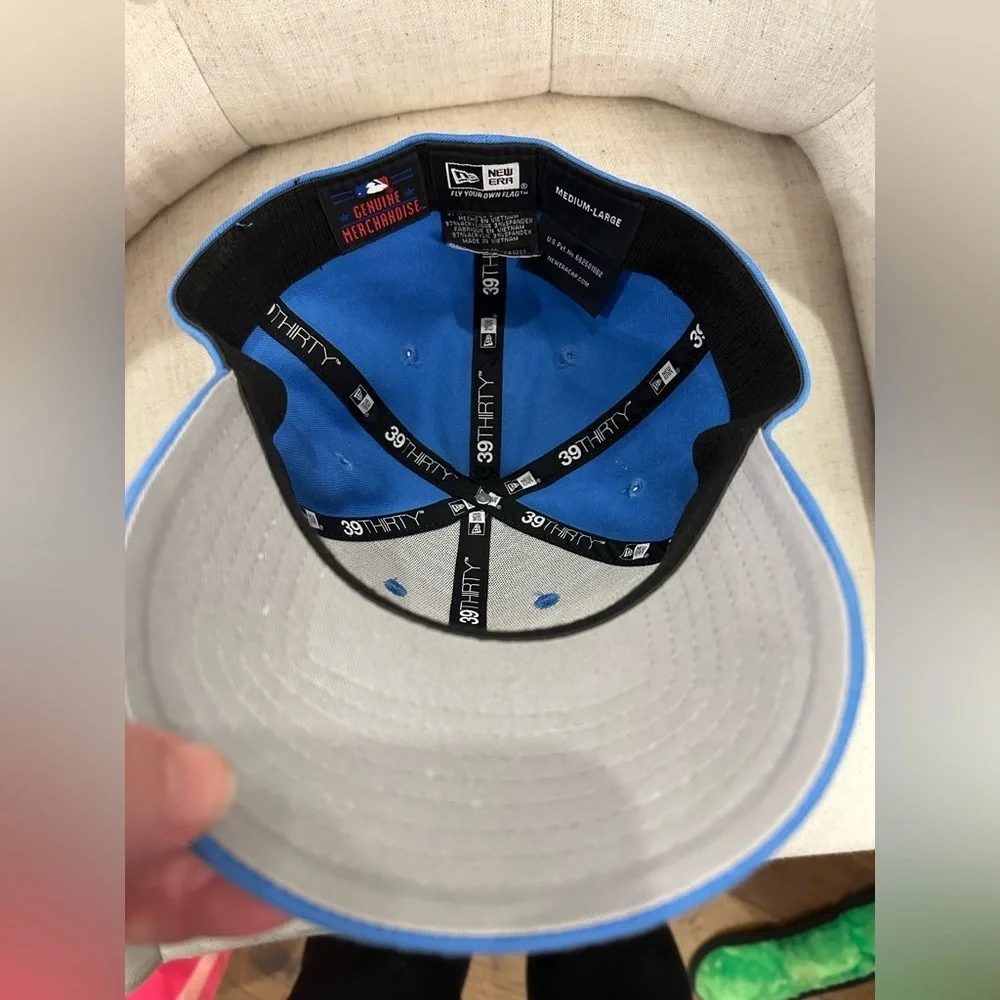 New Era MLB KANSAS CITY ROYALS 3930 Flex FITTED Medium Large Blue Baseball NWOT